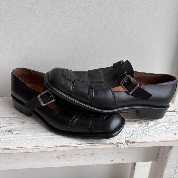VTG Leather Fisherman Sandals Mens 9.5 Italy Quiet Luxury Coastal Mediterranean main image 10
